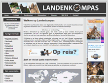 Tablet Screenshot of landenkompas.nl